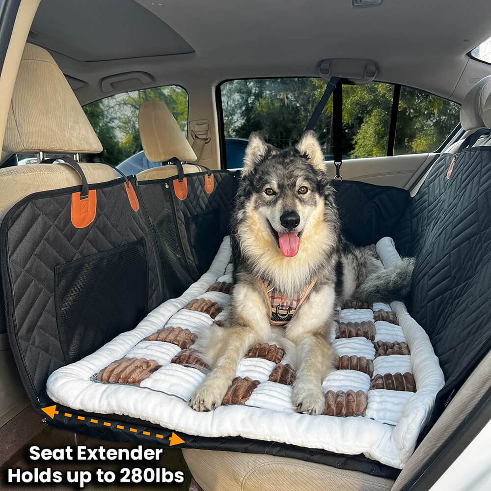 RoveNest™ Dog Car Bed Their Cozy Space. Wherever You Go.