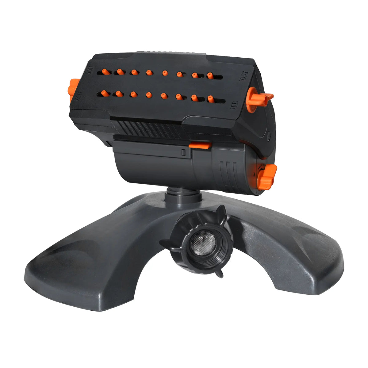 Automatic Garden Sprinkler System  Heavy-Duty Base • Adjustable Spray Width, Range & Flow