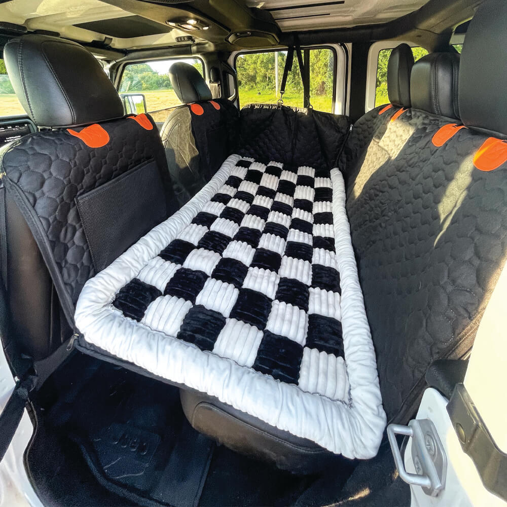 RoveNest™ Dog Car Bed Their Cozy Space. Wherever You Go.