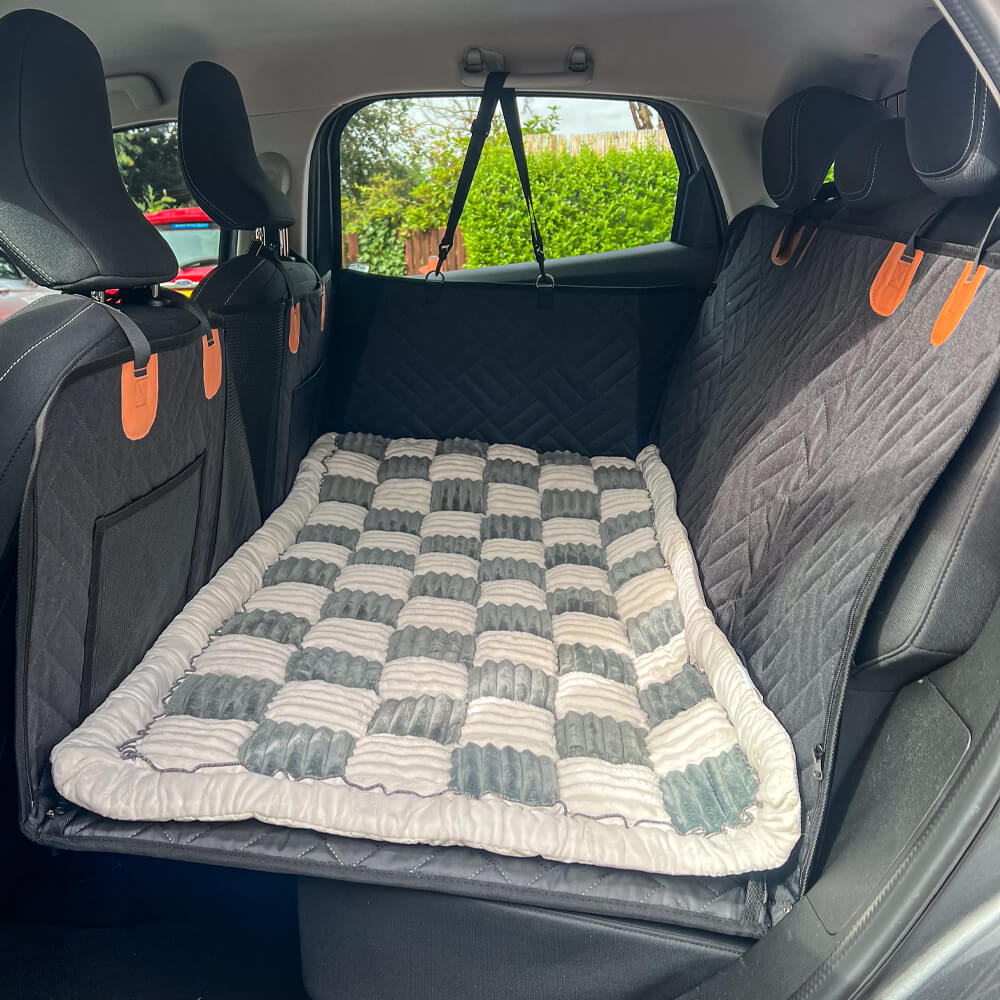 RoveNest™ Dog Car Bed Their Cozy Space. Wherever You Go.