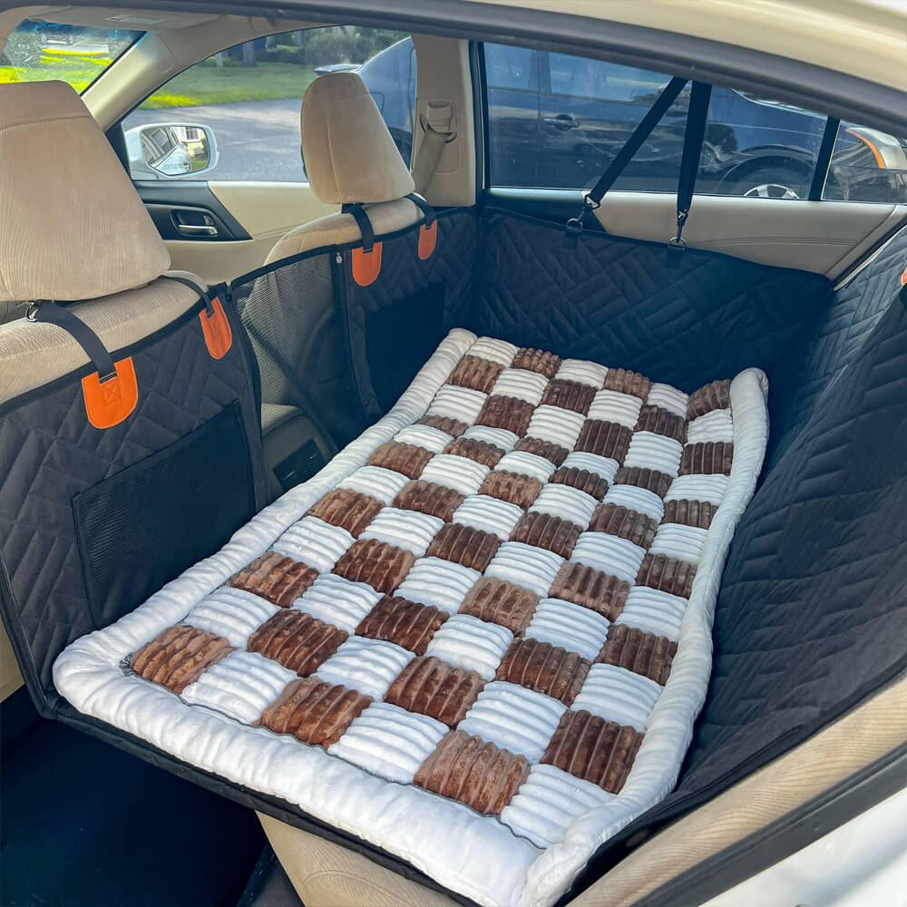 RoveNest™ Dog Car Bed Their Cozy Space. Wherever You Go.