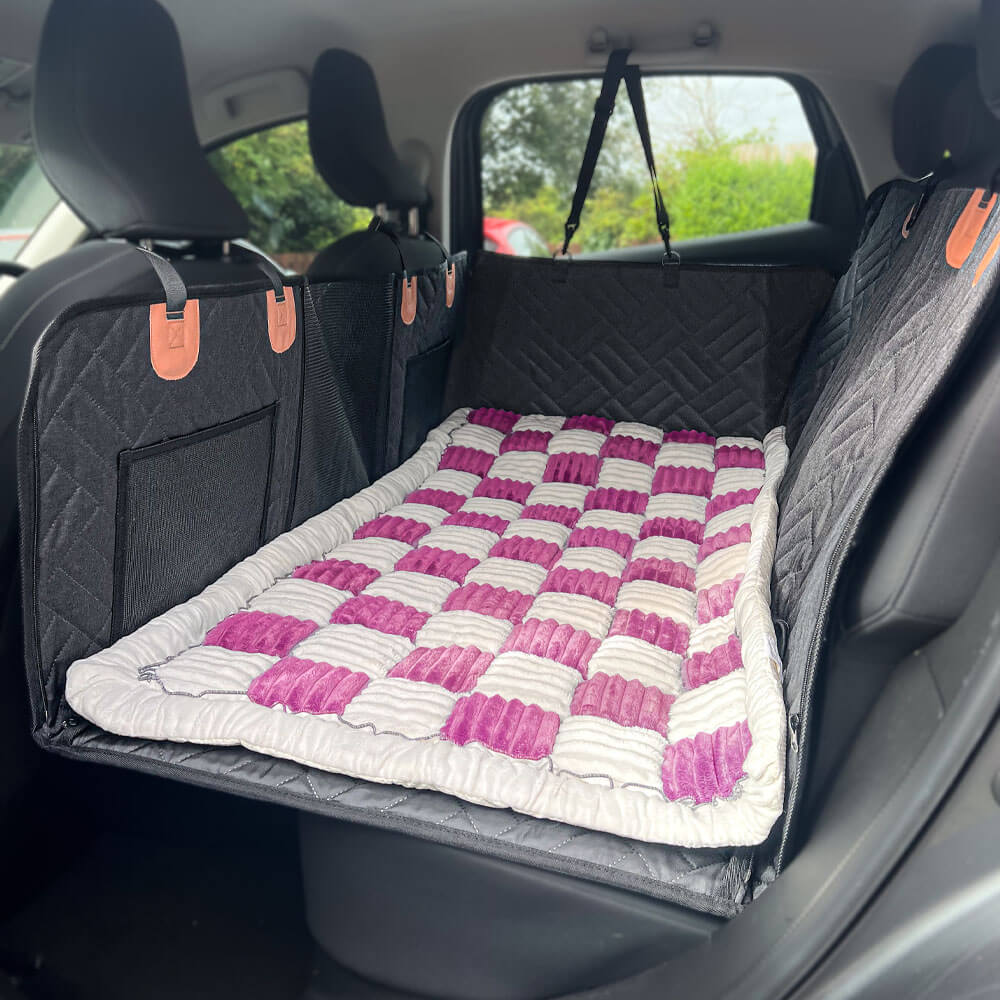 RoveNest™ Dog Car Bed Their Cozy Space. Wherever You Go.
