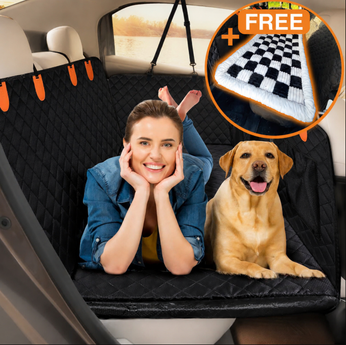 RoveNest™ Dog Car Bed Their Cozy Space. Wherever You Go.